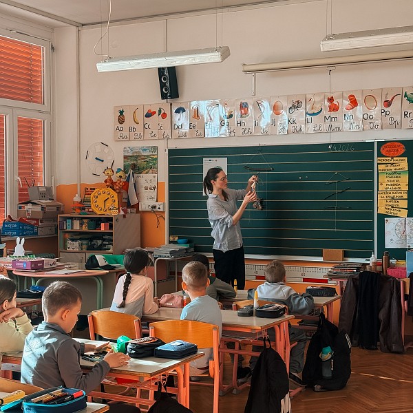 Kreativne delavnice ob Dnevu zdrave šole v OŠ I Murska Sobota